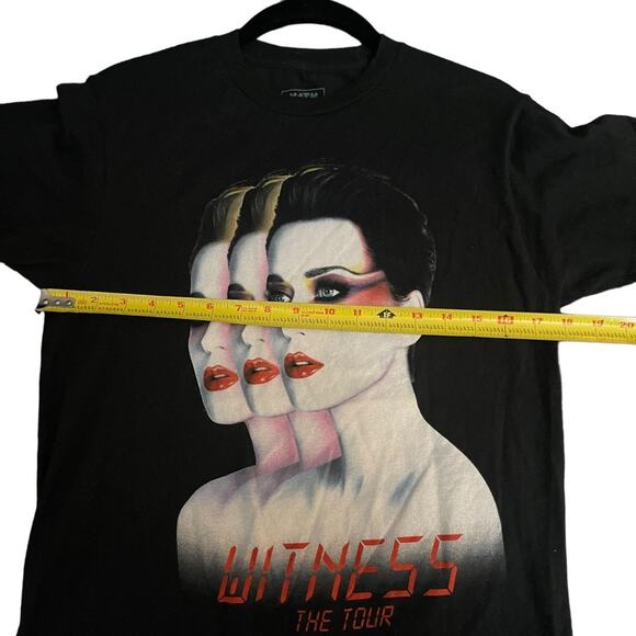 Katy Perry Concert Graphic T-Shirt Black Adult Sz Small Witness Tour 2017-2018 - Picture 5 of 8